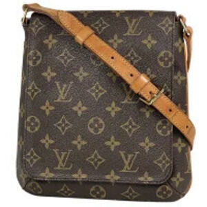 Louis Vuitton Musette Salsa Short Shoulder Bag Monogram Brown